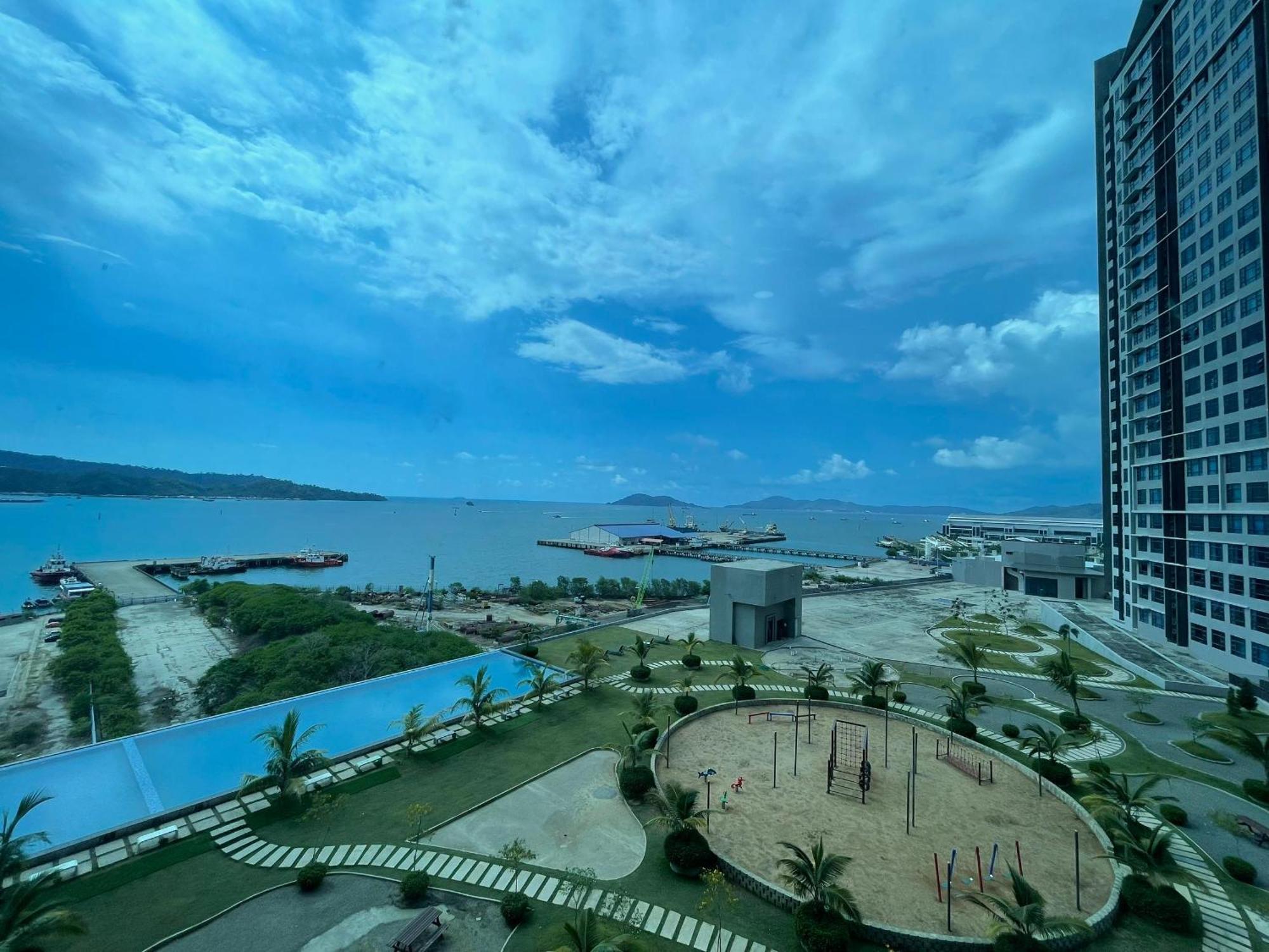 Vv Homestay Jesselton Quay Surla Sabah Mall Kk 亚庇贵赴行馆 Kota Kinabalu Exterior foto