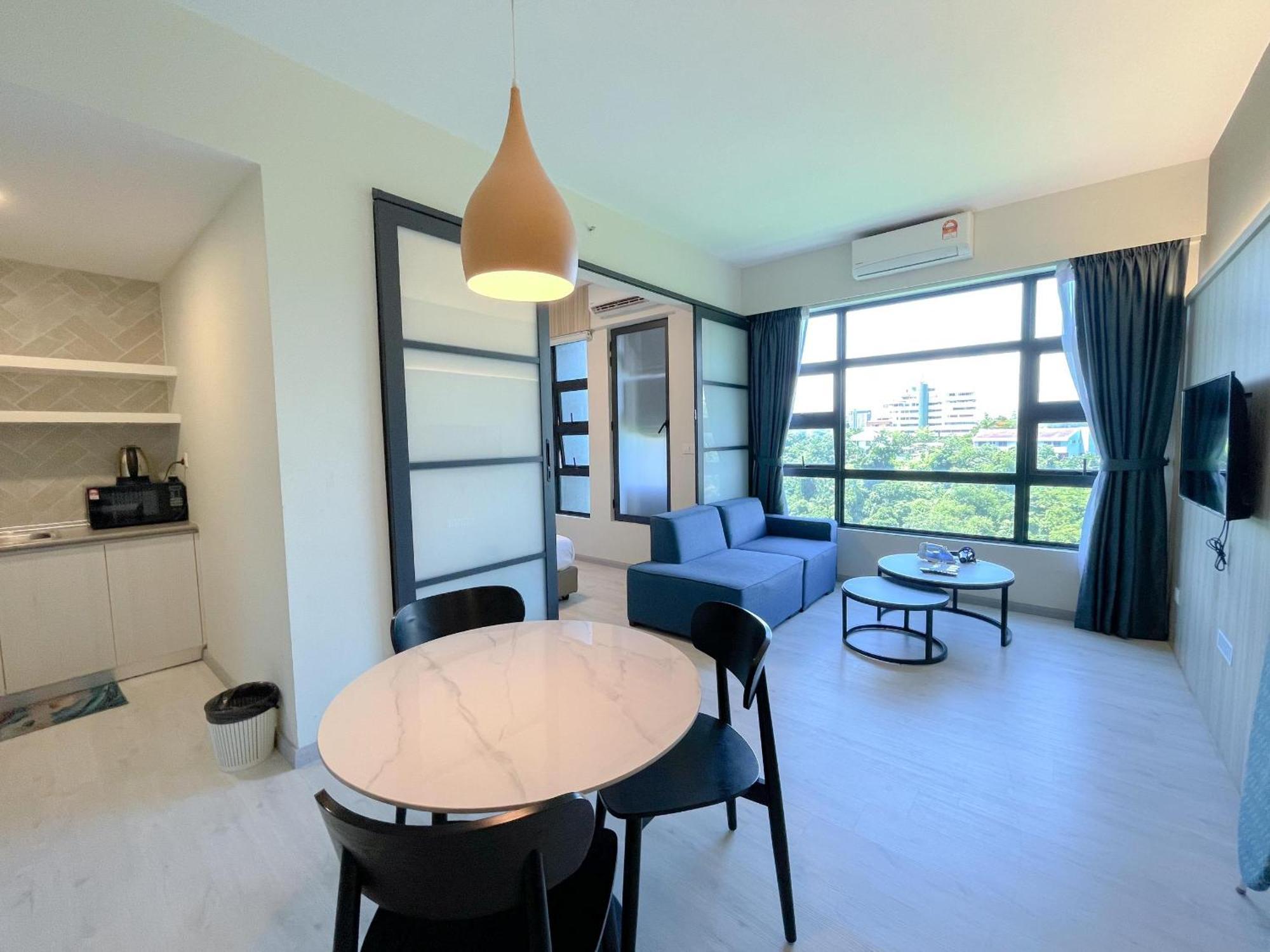 Vv Homestay Jesselton Quay Surla Sabah Mall Kk 亚庇贵赴行馆 Kota Kinabalu Exterior foto